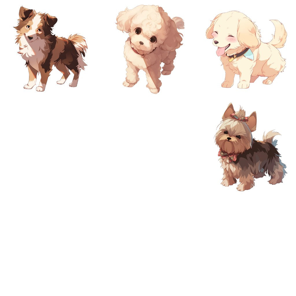 Dog 113 Illustrations (Transparent PNG)