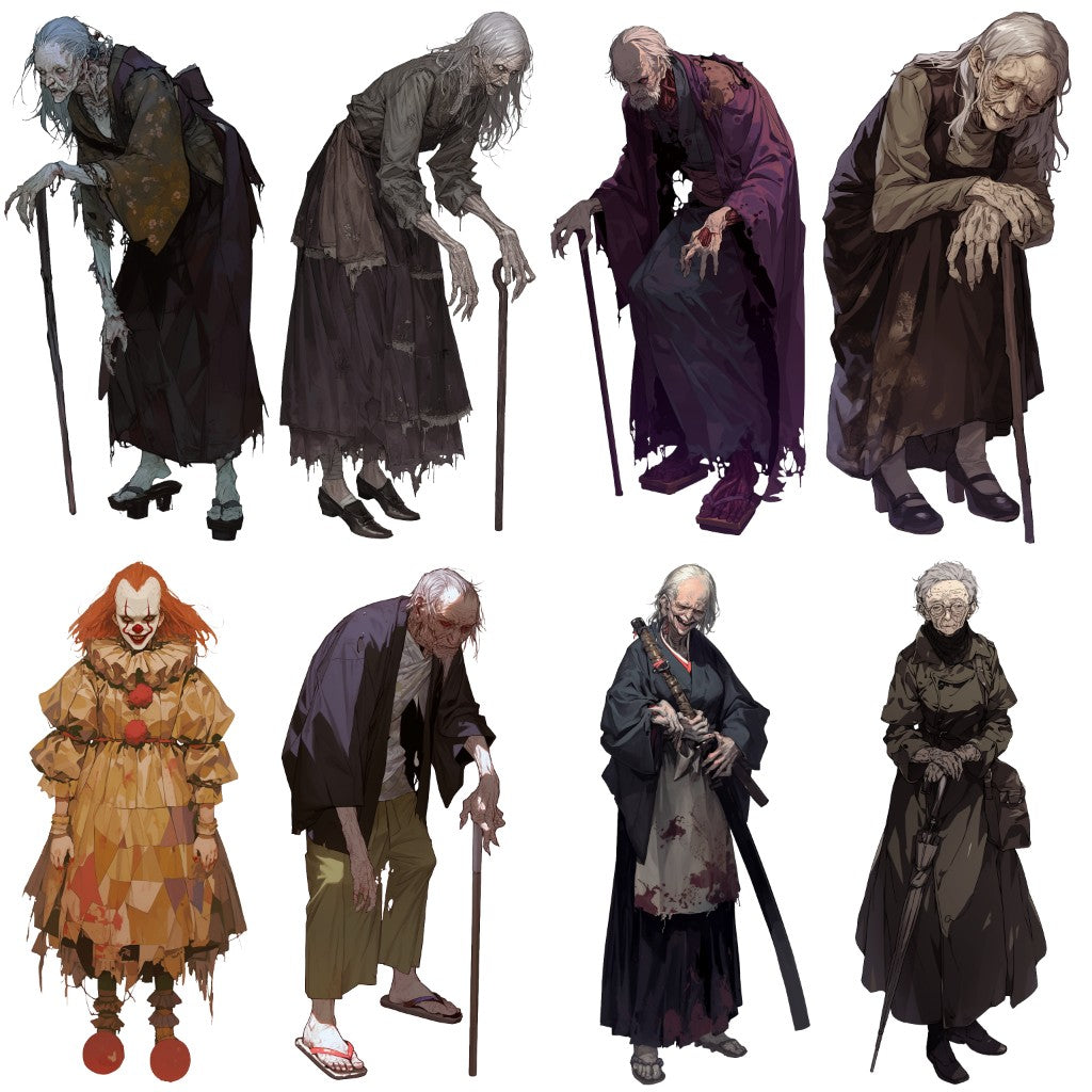Apparition 50 Illustrations (Transparent PNG)