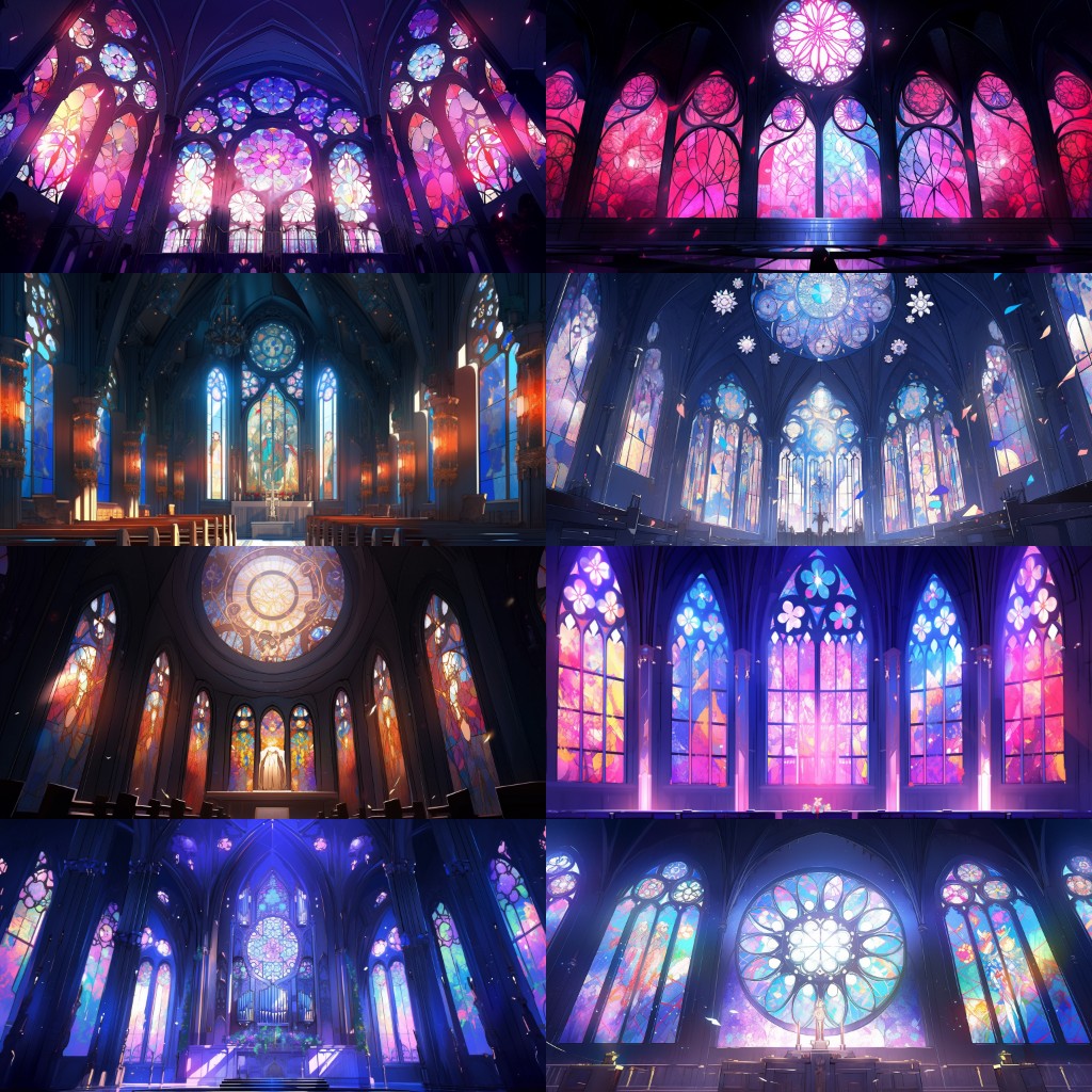 Stained glass 185 background illustrations