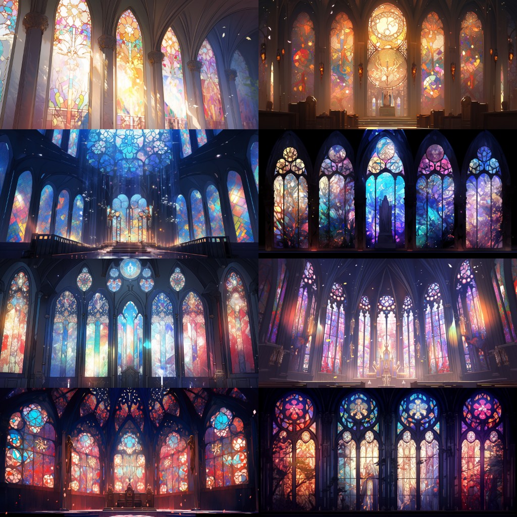 Stained glass 185 background illustrations