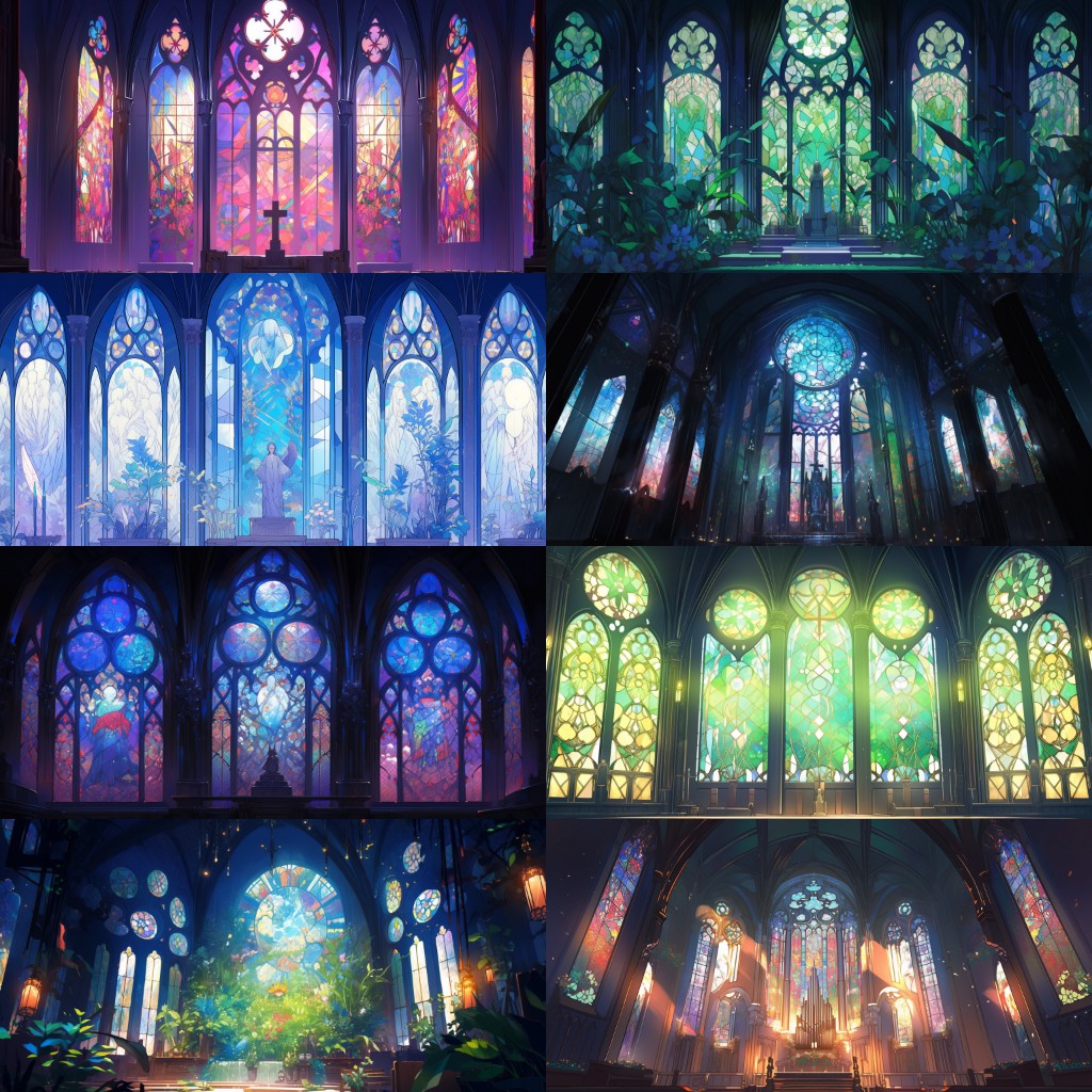 Stained glass 185 background illustrations