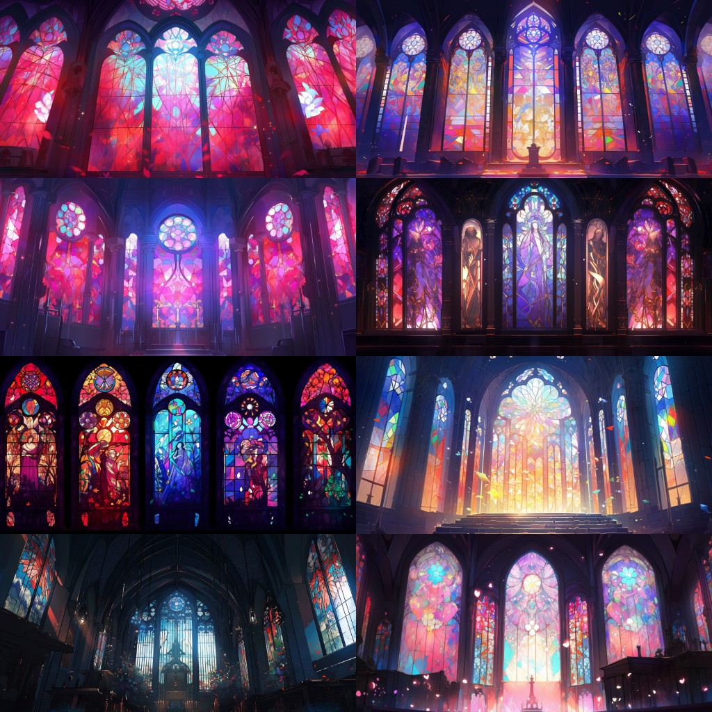 Stained glass 185 background illustrations