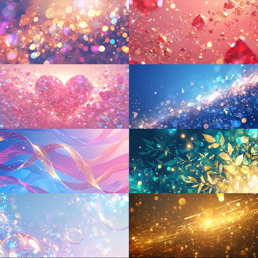 摘要 300 个背景插图