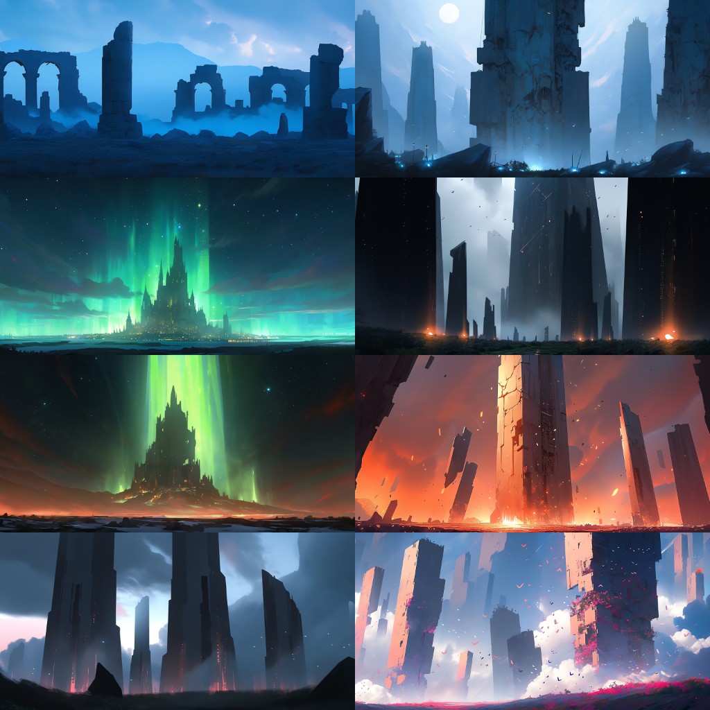 Ancient civilization 122 background illustrations