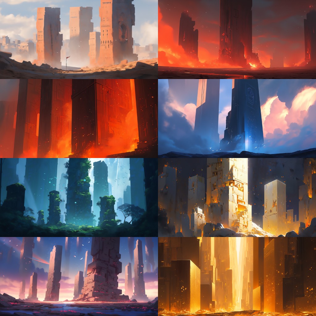 Ancient civilization 122 background illustrations