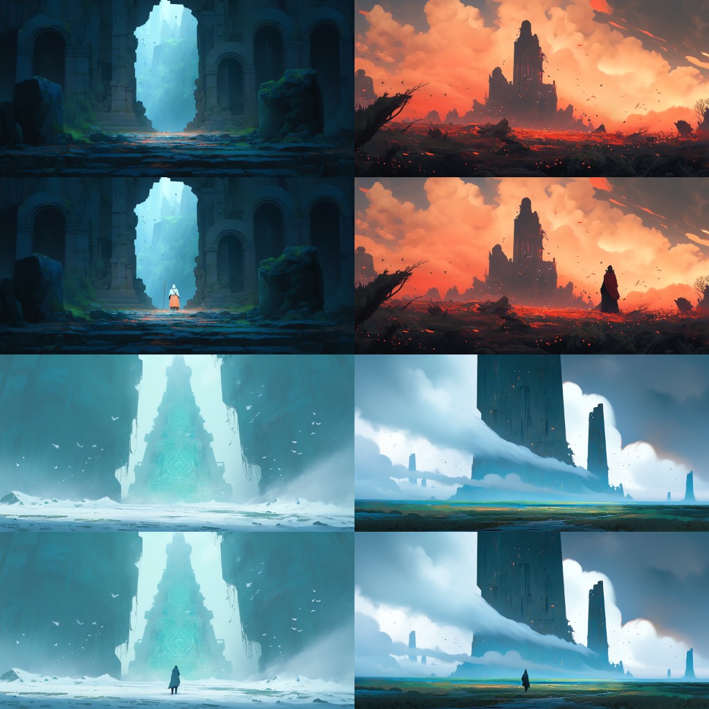 Ancient civilization 122 background illustrations