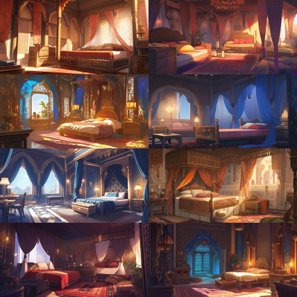 Arabian 220 background illustrations