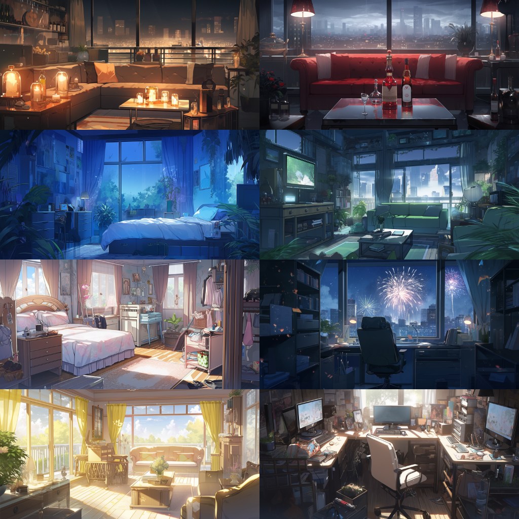 200 号房间背景插图