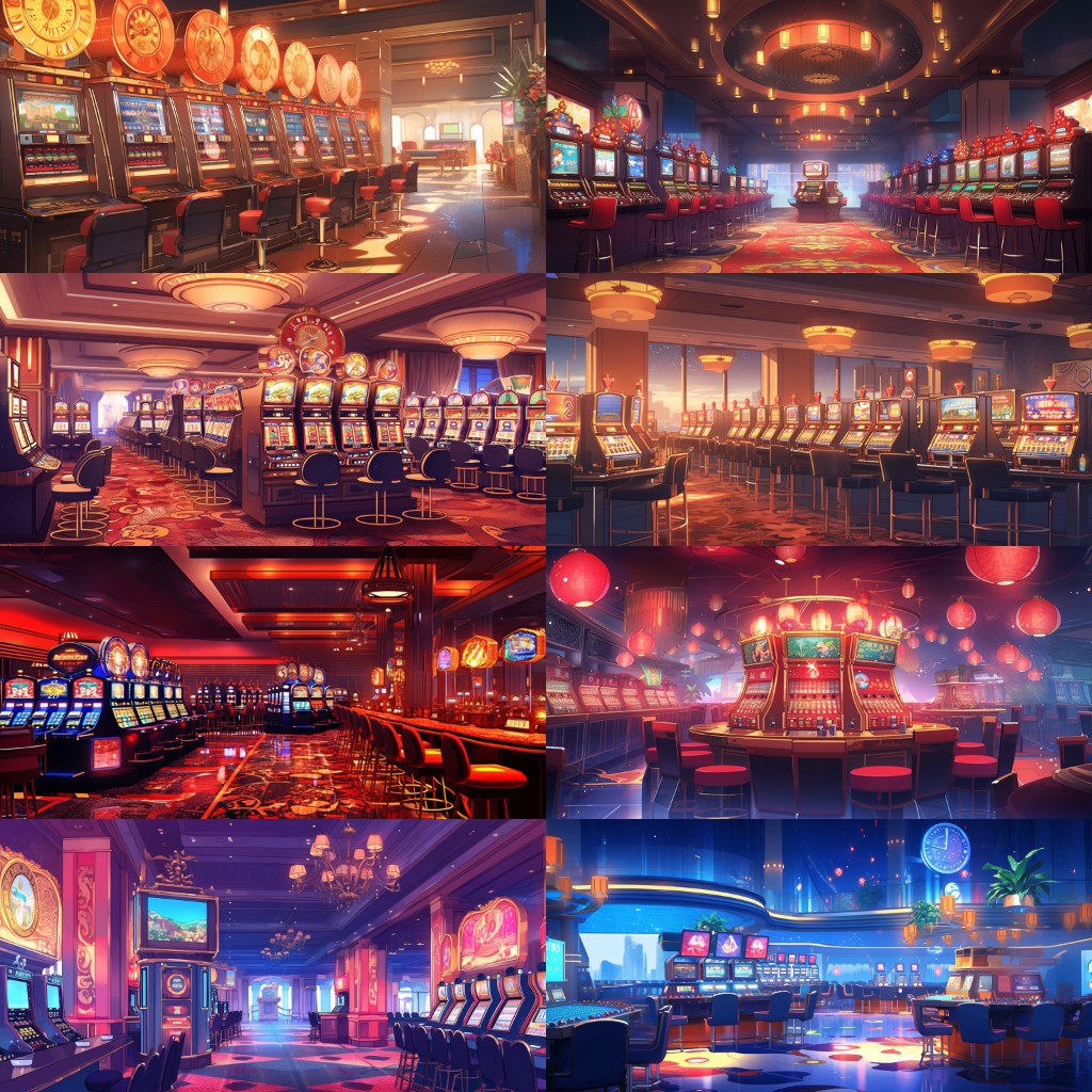 Casino 167 background illustrations