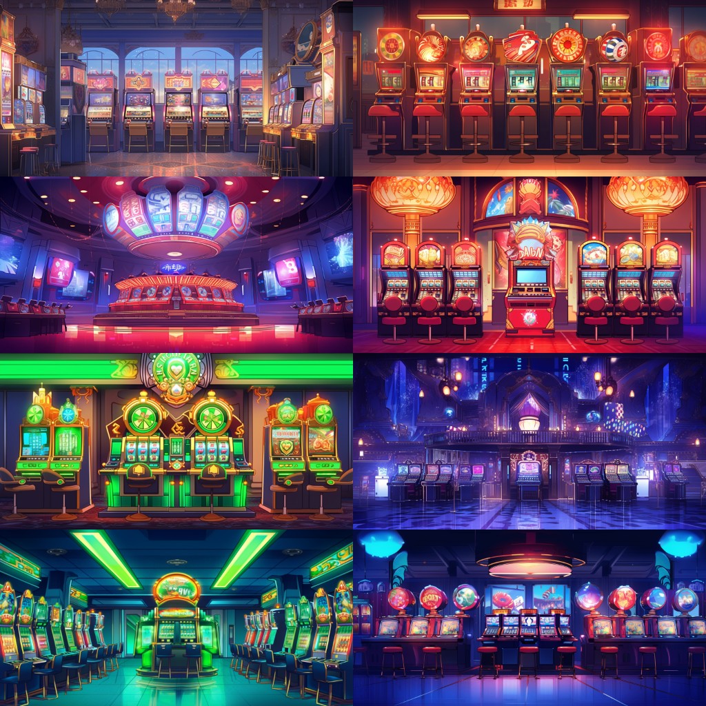 Casino 167 background illustrations