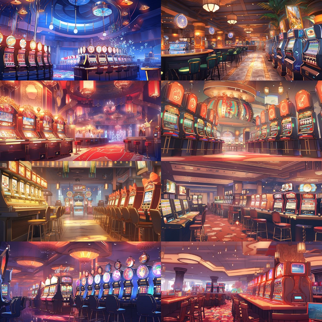 Casino 167 background illustrations