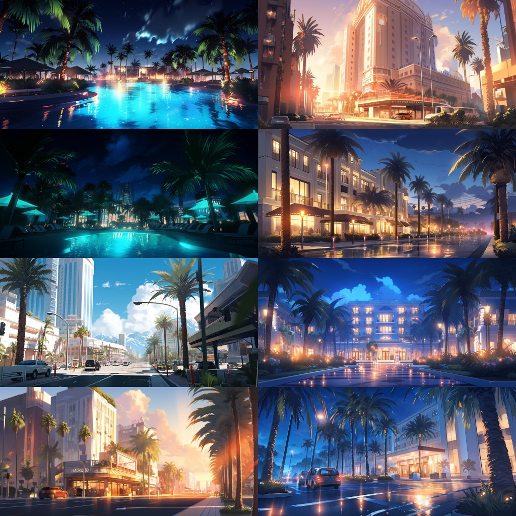 Casino 167 background illustrations