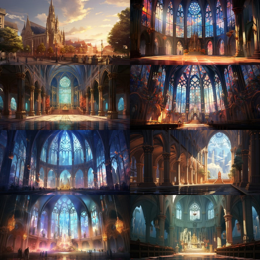 Church 200 background illustrations