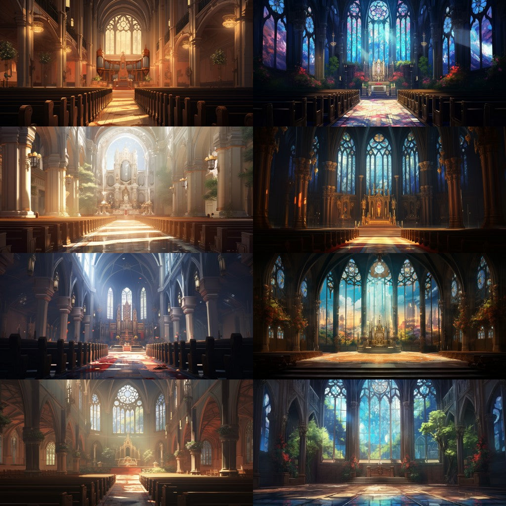 Church 200 background illustrations