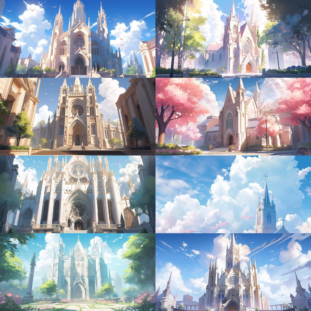 Church 200 background illustrations