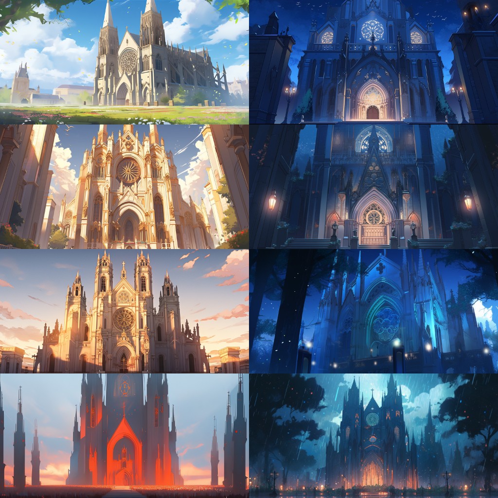 Church 200 background illustrations