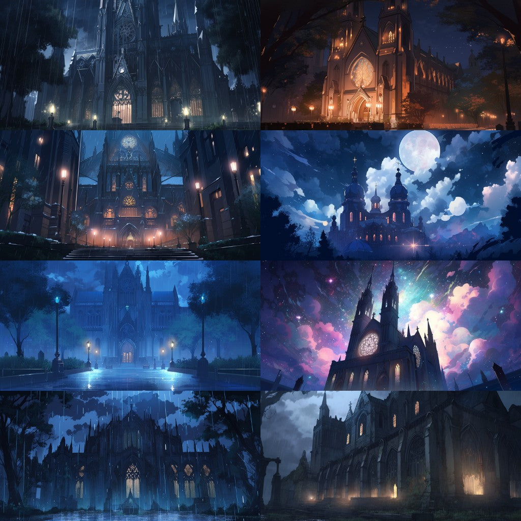 Church 200 background illustrations