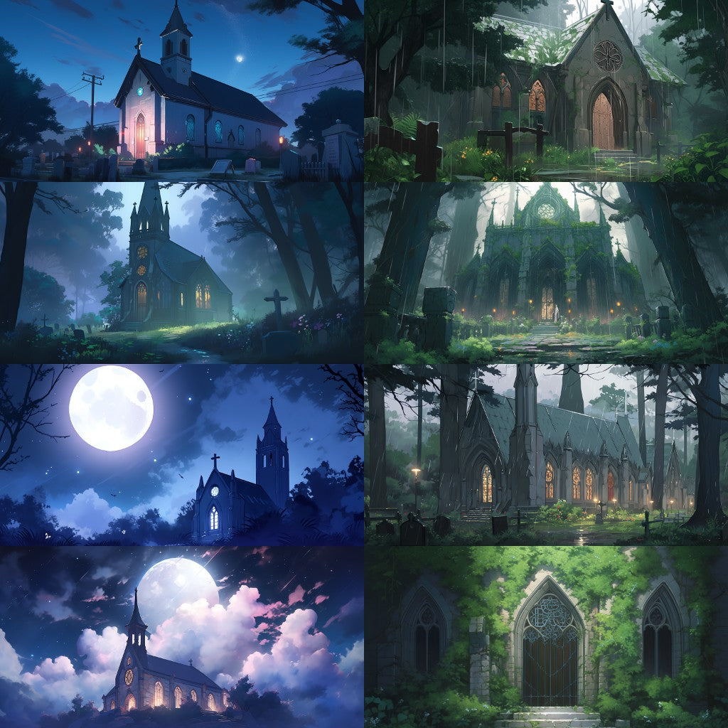 Church 200 background illustrations