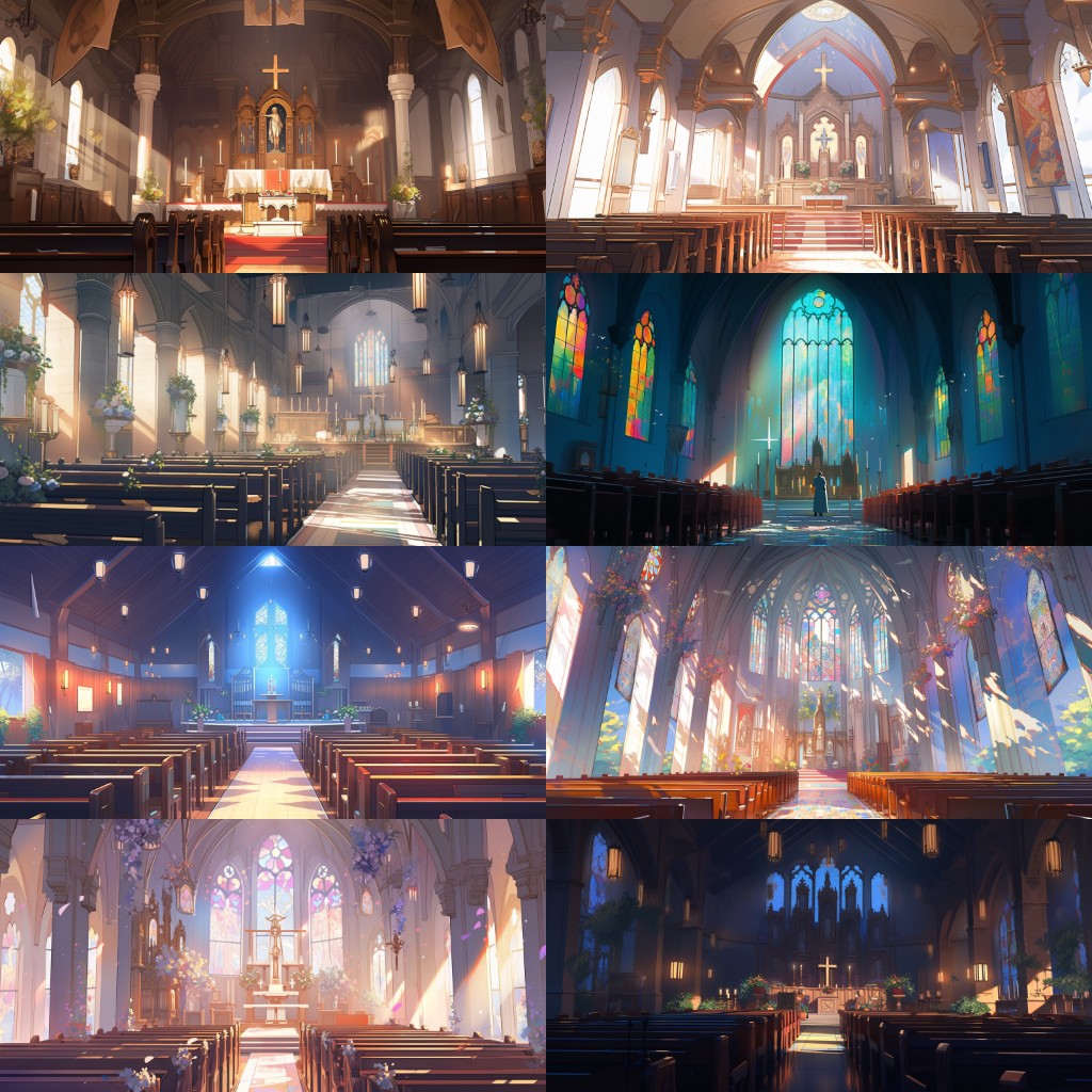 Church 200 background illustrations