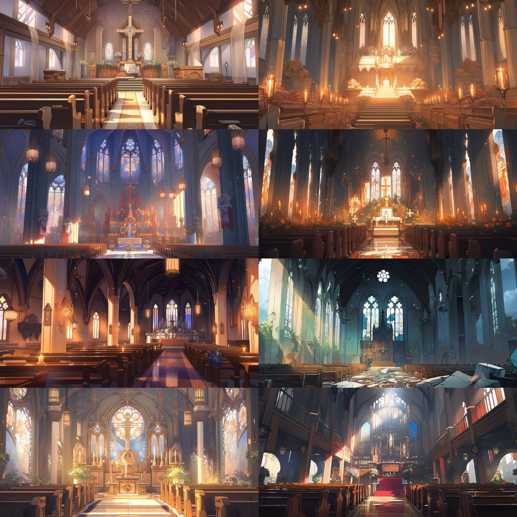 Church 200 background illustrations