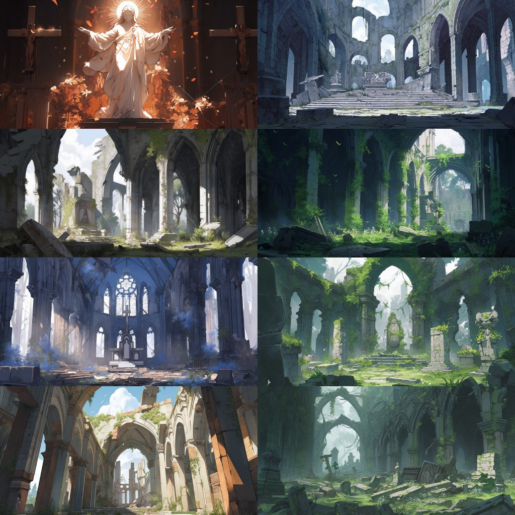 Church 200 background illustrations