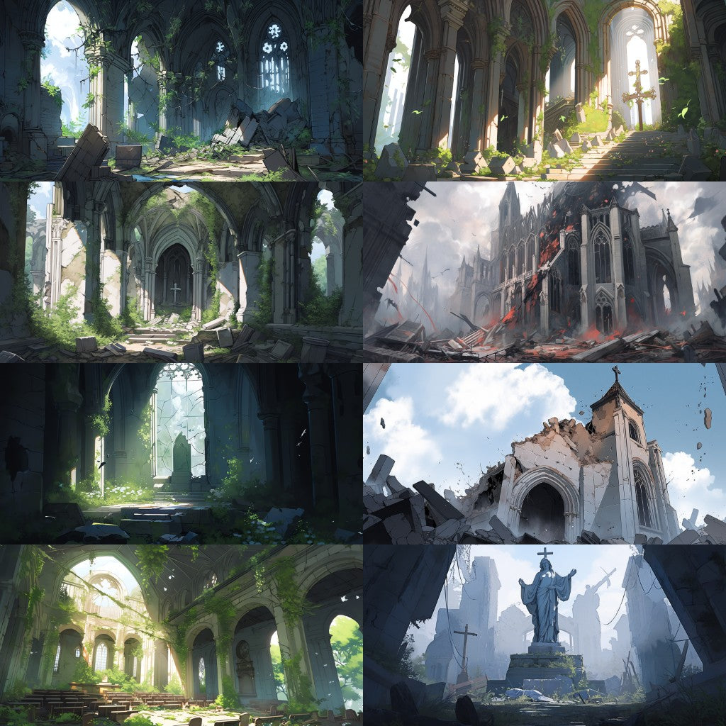Church 200 background illustrations