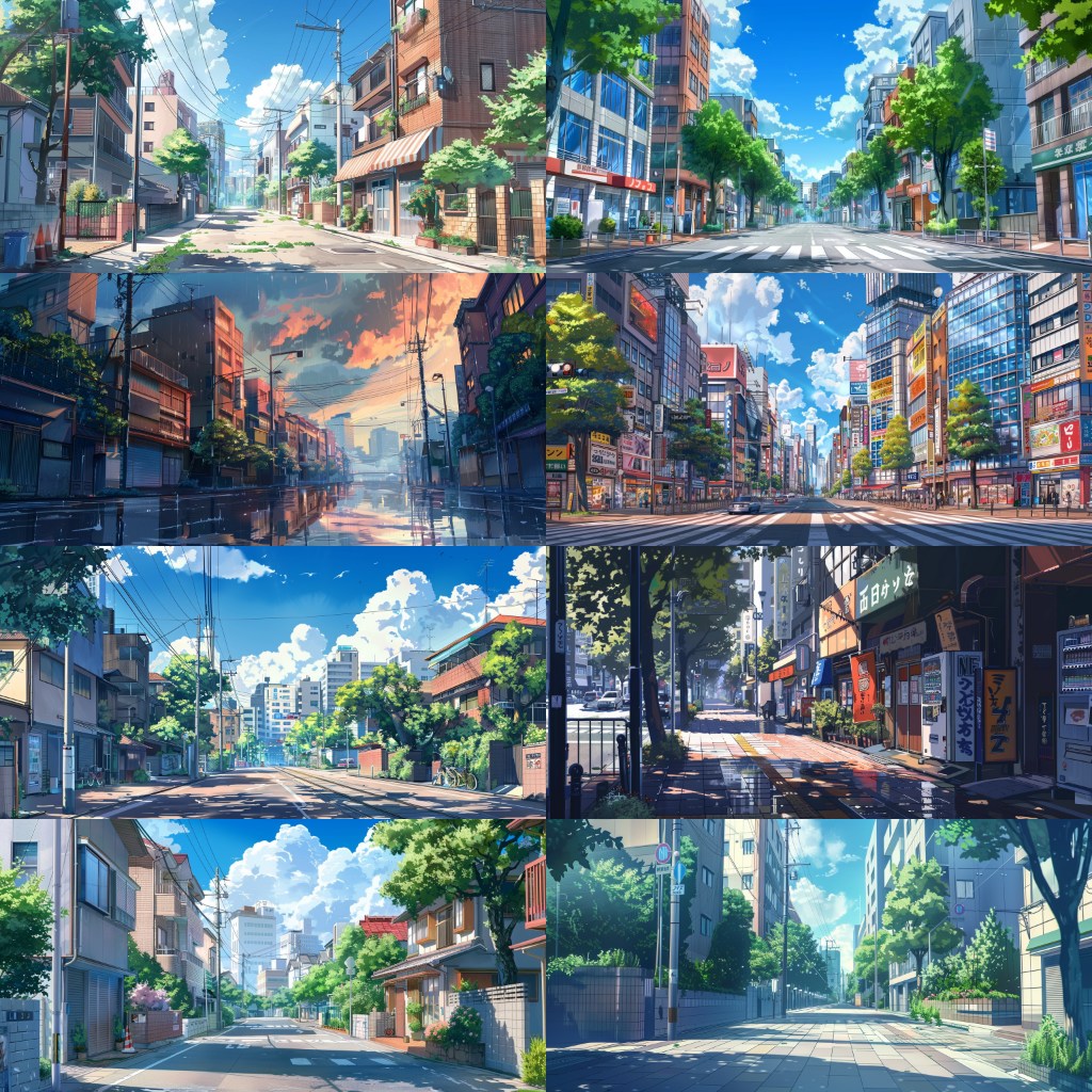 Cities 350 background illustrations