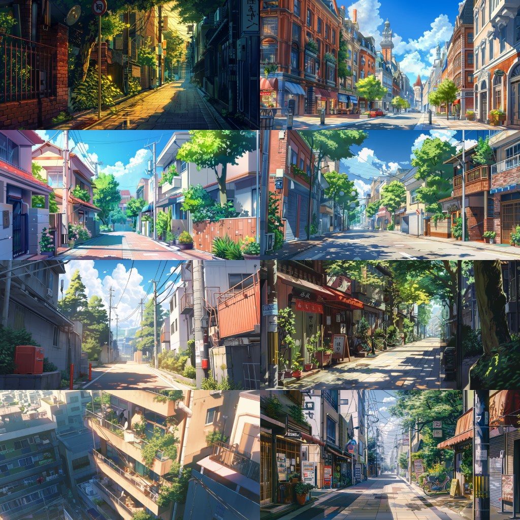 Cities 350 background illustrations