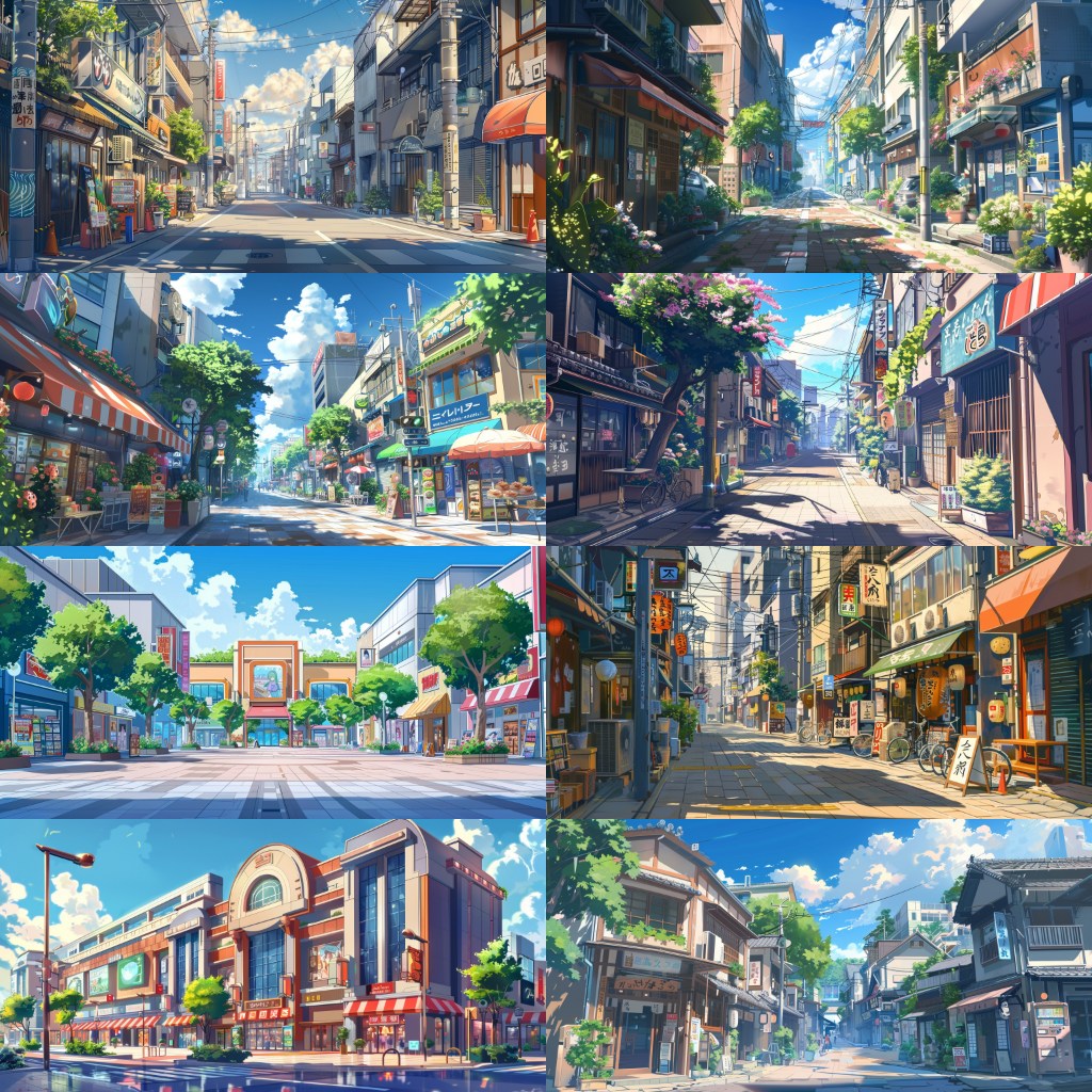 Cities 350 background illustrations