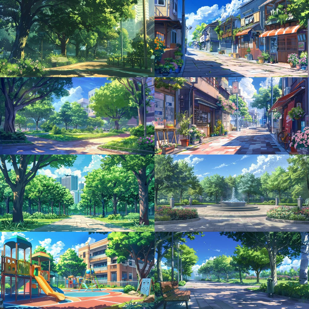 Cities 350 background illustrations