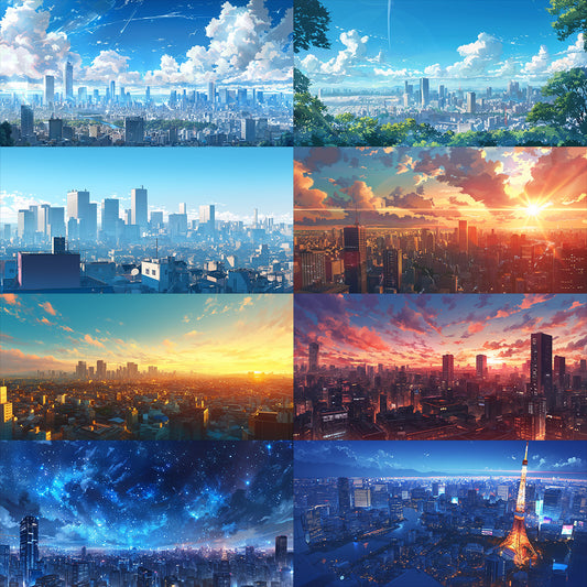 城市-远景250张背景插图