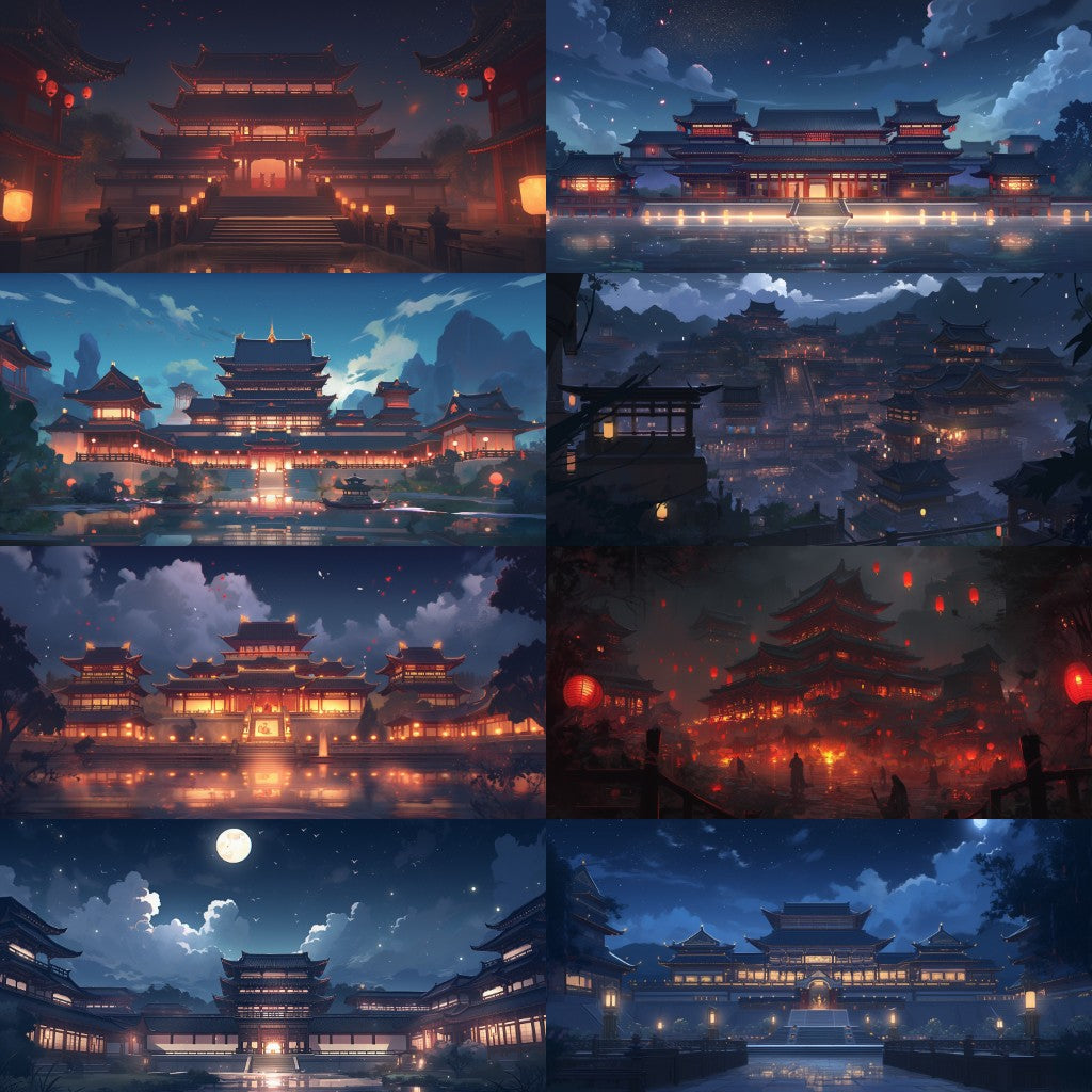 China 225 background illustrations