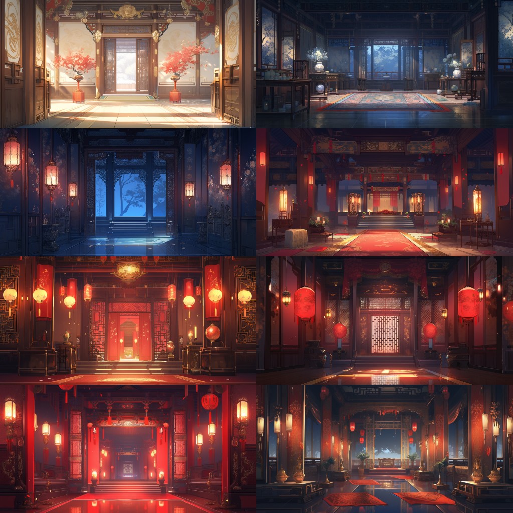 China 225 background illustrations
