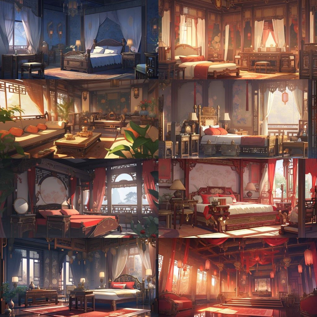 China 225 background illustrations