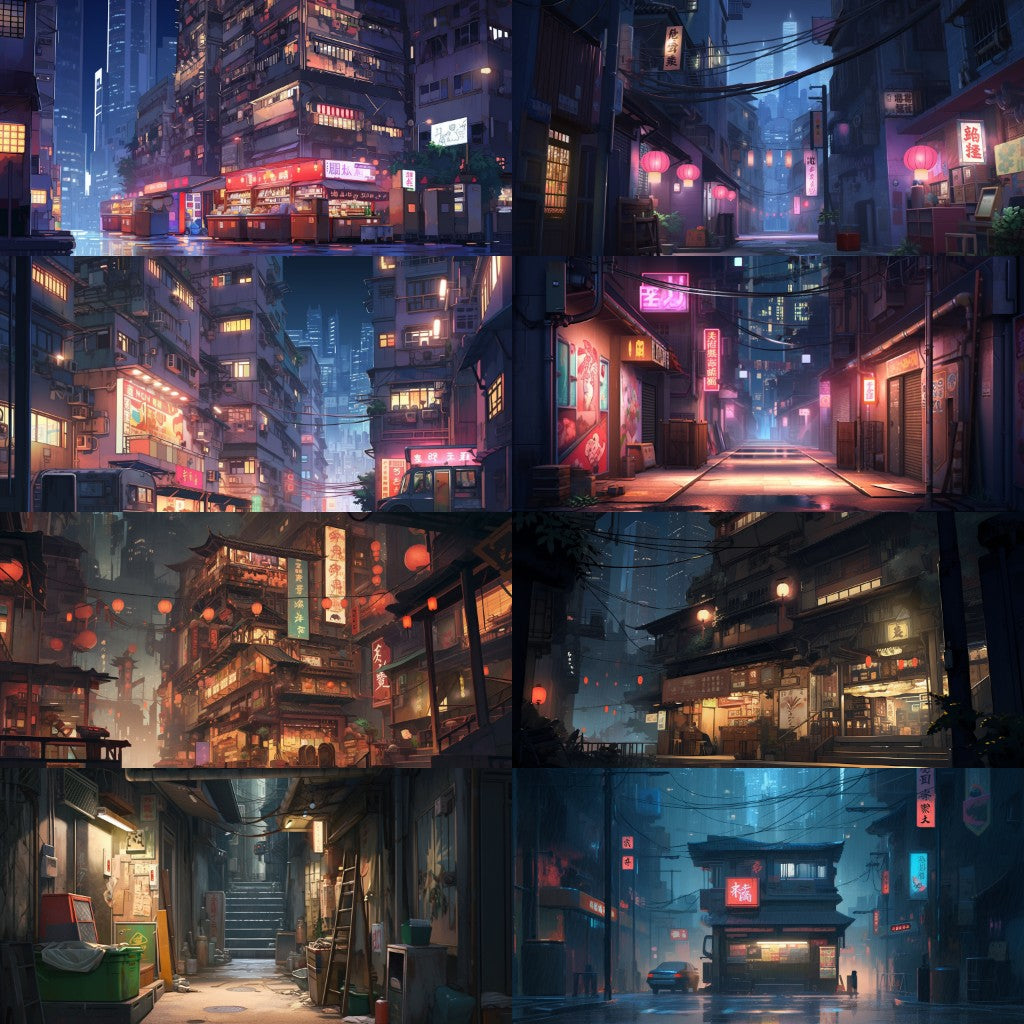 China 225 background illustrations