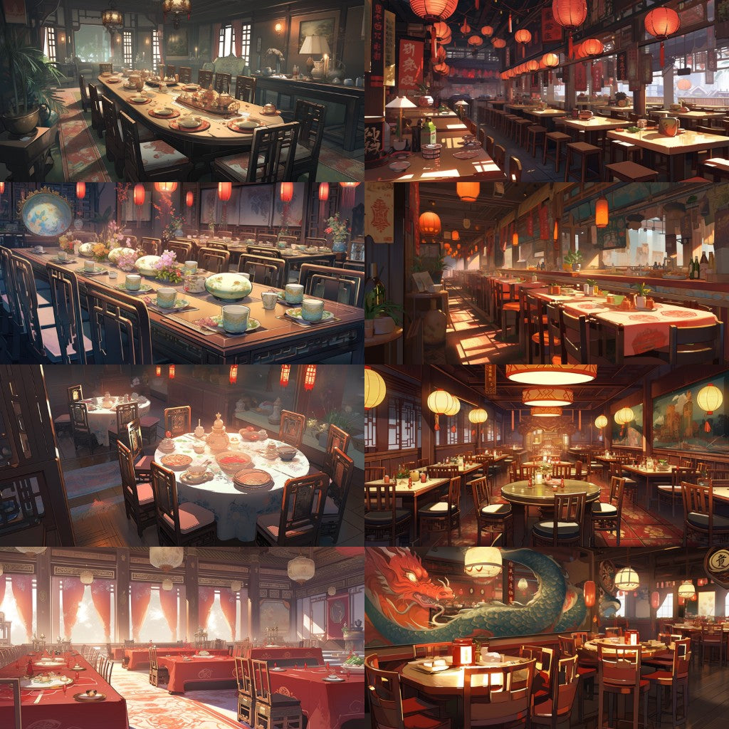 China 225 background illustrations