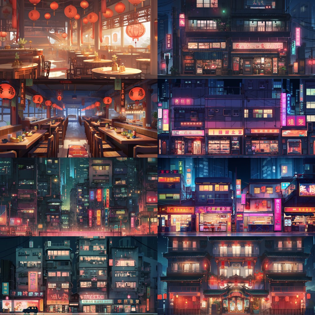 China 225 background illustrations