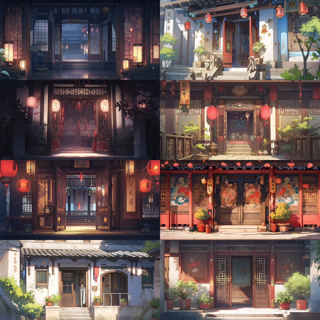 China 225 background illustrations