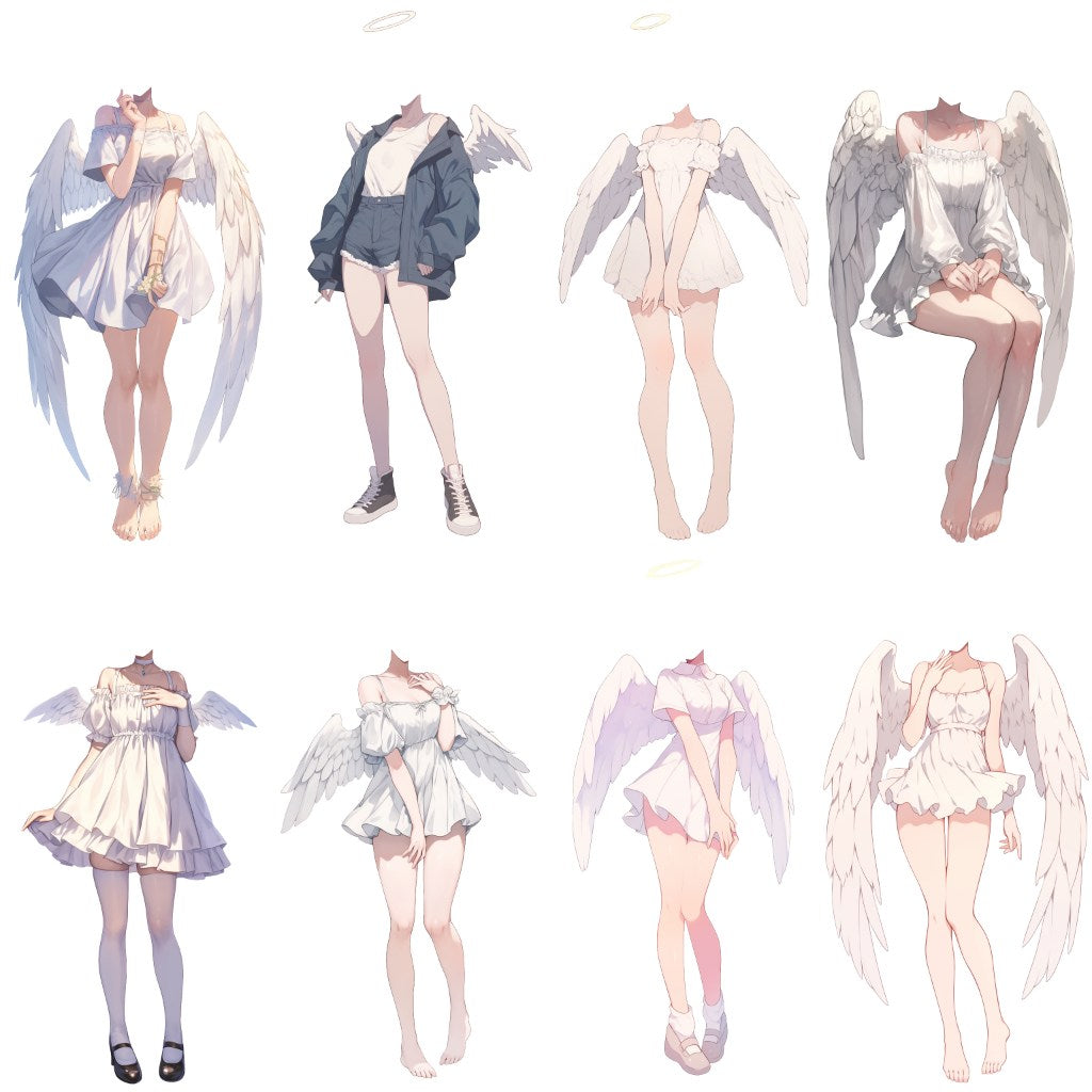 Cosplay 50 standing illustration (Female)