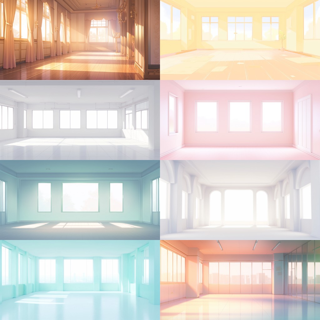 Empty room 100 background illustrations