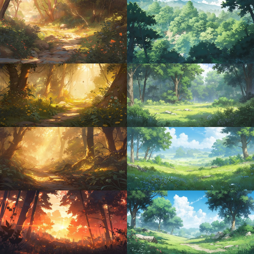 Nature No.1 367 background illustrations