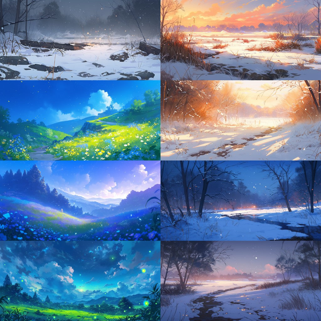 Nature No.1 367 background illustrations