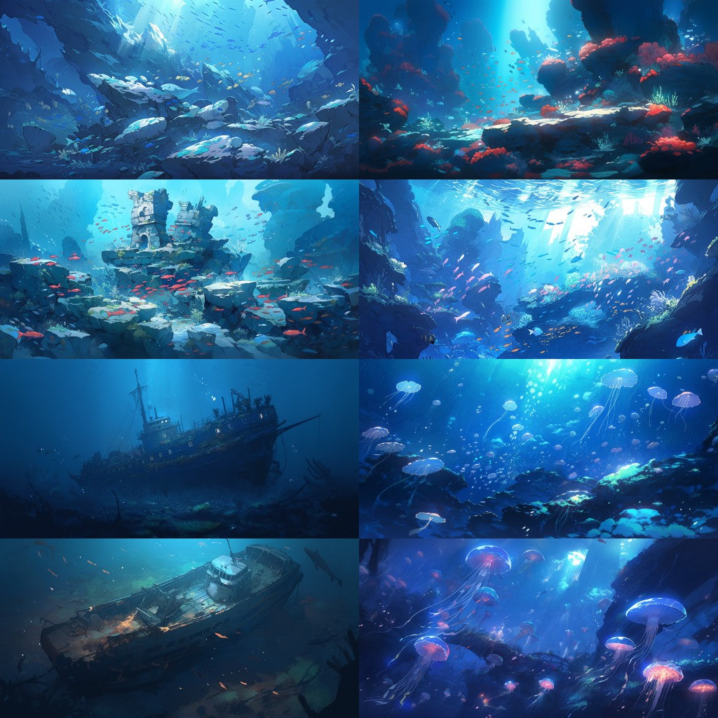 Nature No.2 378 background illustrations