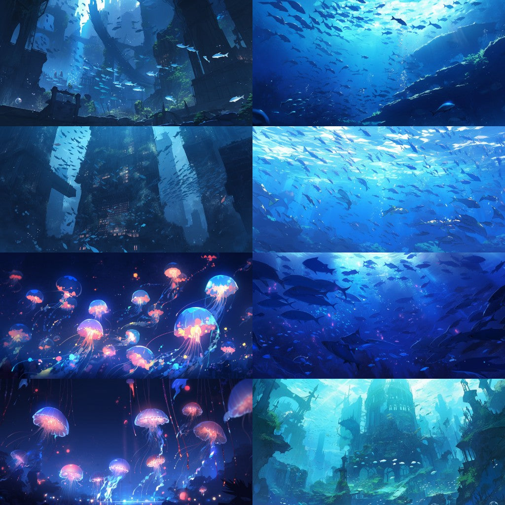 Nature No.2 378 background illustrations