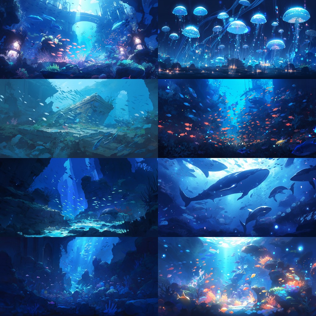 Nature No.2 378 background illustrations