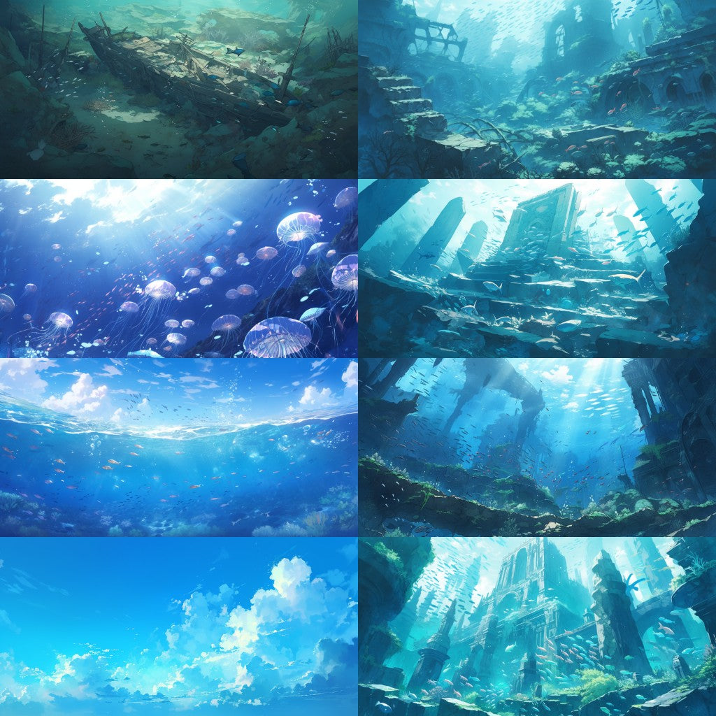 Nature No.2 378 background illustrations