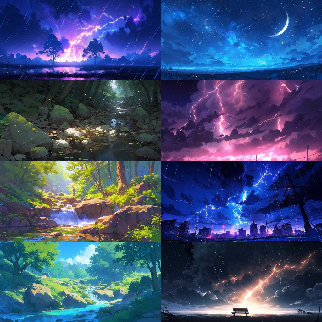 Nature No.2 378 background illustrations