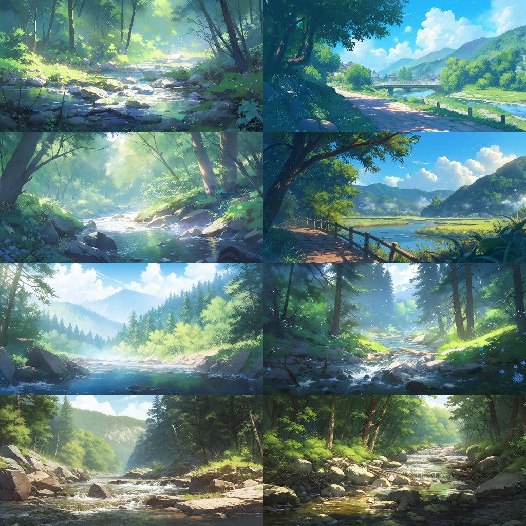 Nature No.2 378 background illustrations