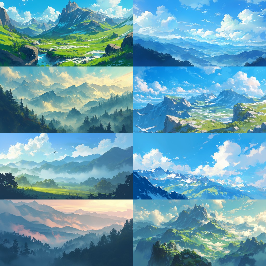 Nature No.2 378 background illustrations