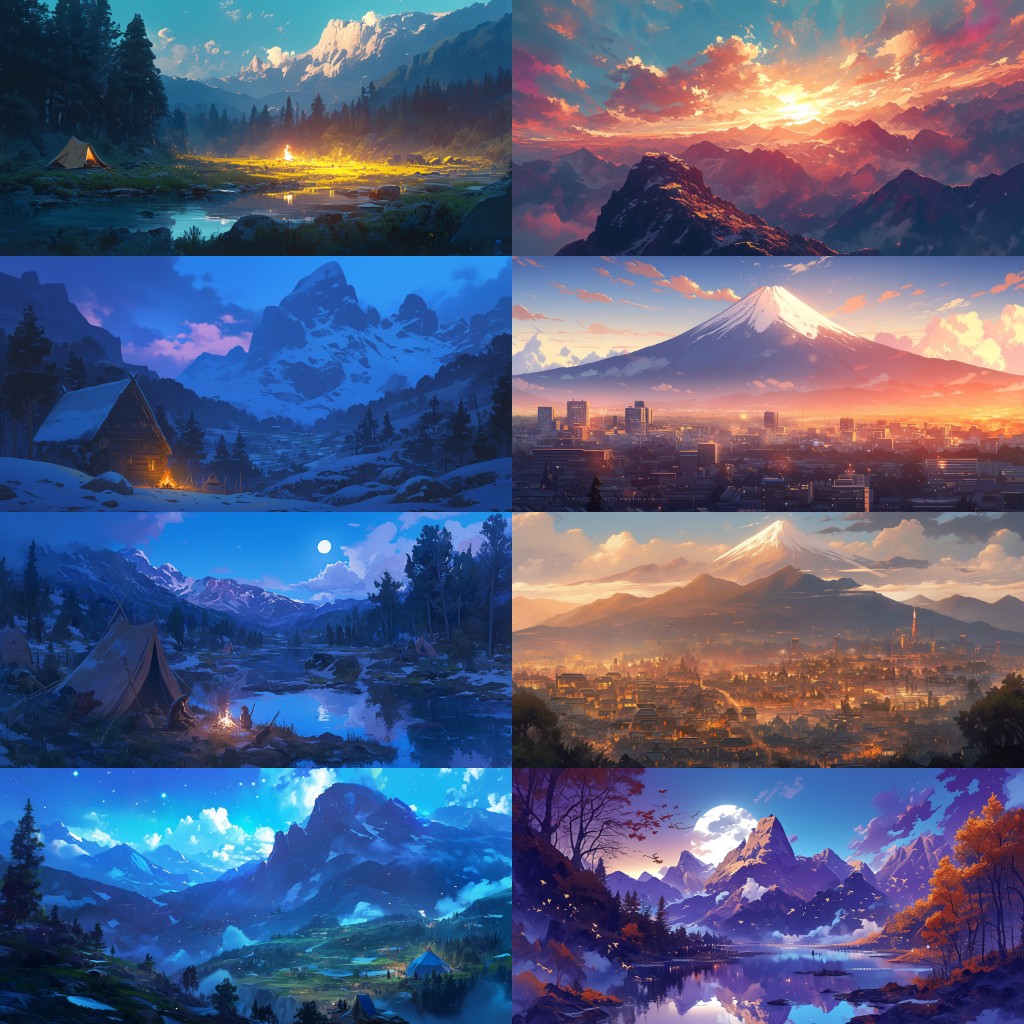 Nature No.2 378 background illustrations